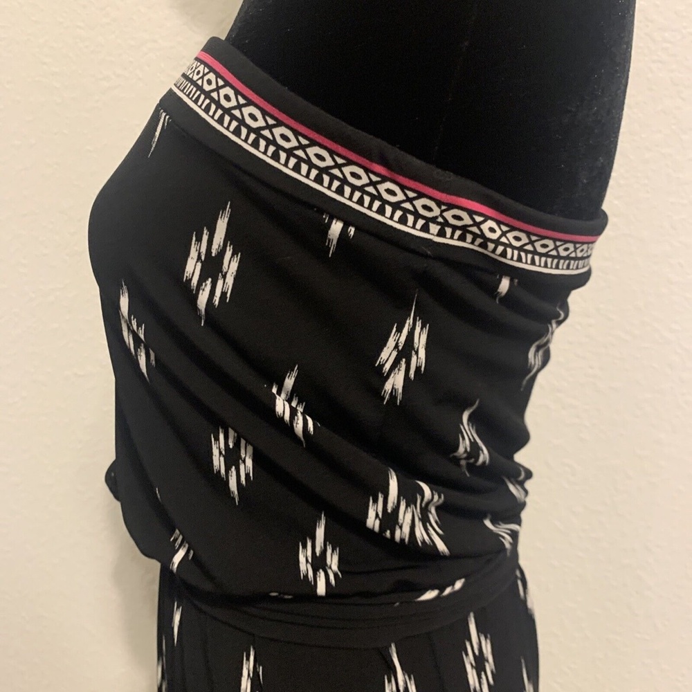 White House Black Market Geometric Print Strapless Party Sun Dress Women's XXS - Picture 7 of 13